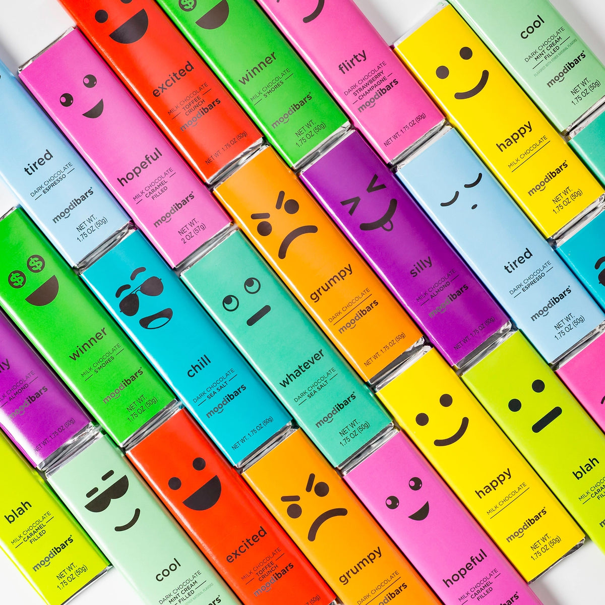 4pc Moodibars® Gift Pack - Includes Four 1.5oz Bars
