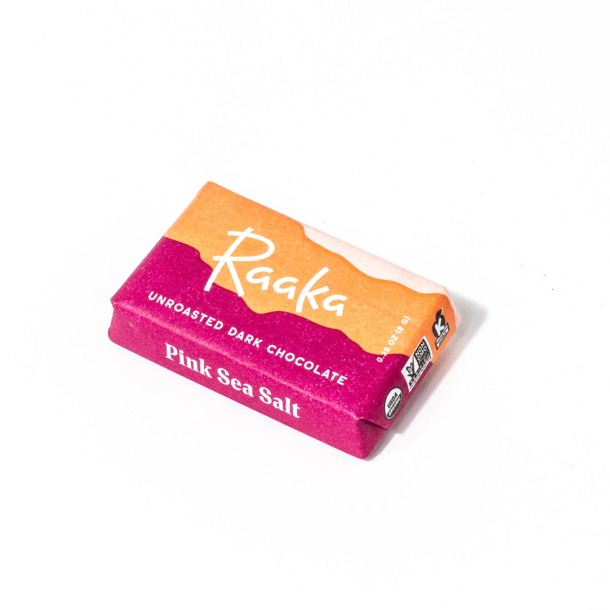 Raaka 71% Pink Sea Salt Mini Chocolate Bars (100ct Box)
