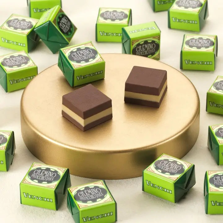 Cremino Pistachio Dark Chocolate Bulk